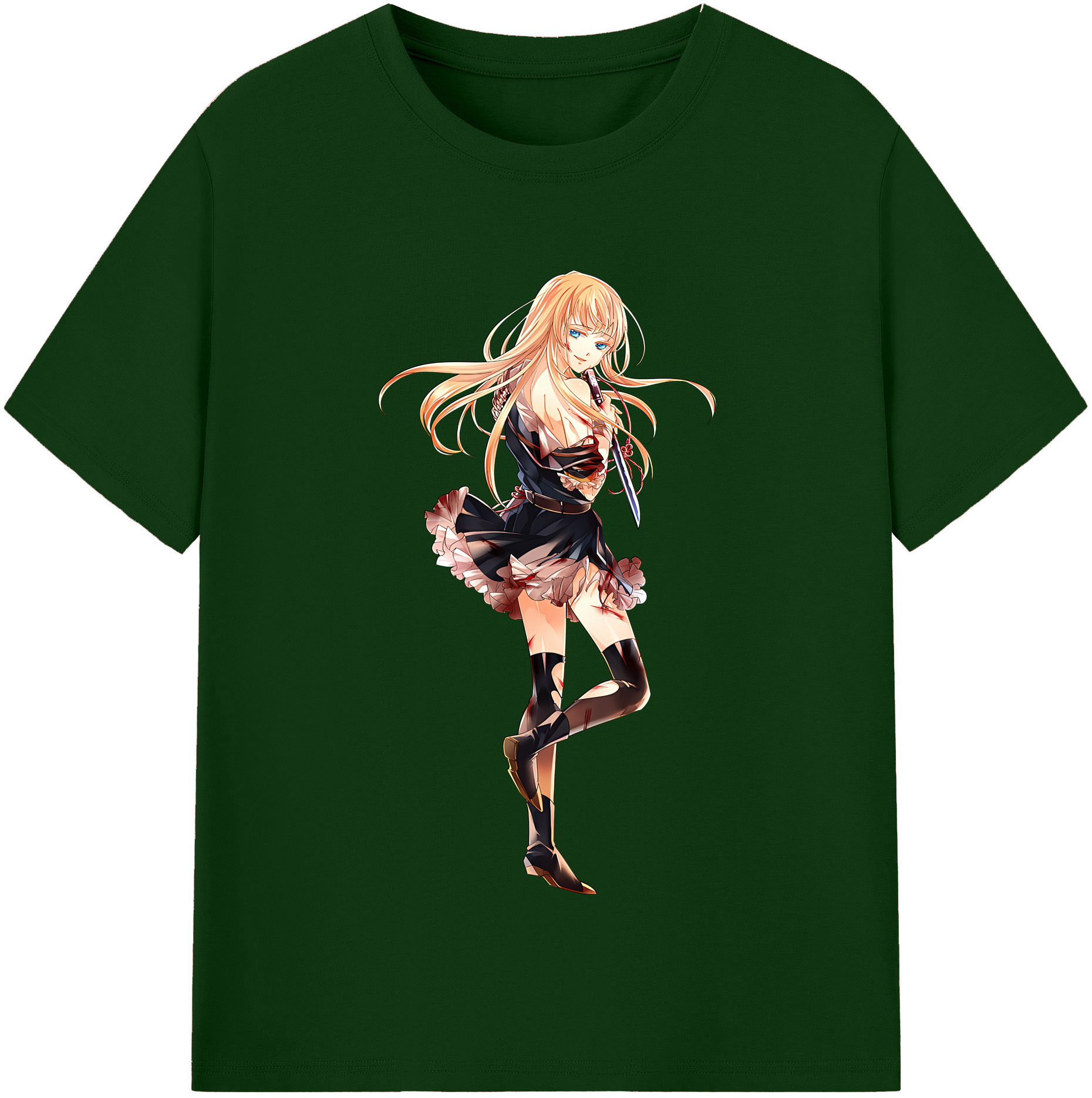 （画像用） 刀剣乱舞 Touken Ranbu 綿100％半袖Tシャツ（フロントプリント）